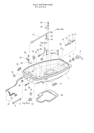 Fig.12   <br /> Fig.12 Bottom Cowl