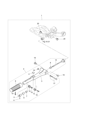 Fig.11   <br /> Fig.11 Tiller Handle