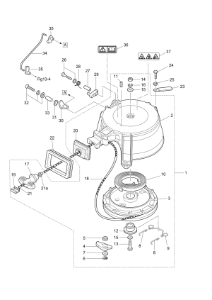 Fig.05   <br /> Fig.05 Recoil Starter