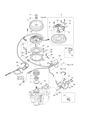 Fig.06  /   <br /> Fig.06 Magneto / Electric Parts