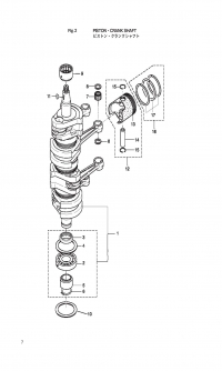 ,    <br /> Piston, Crankshaft