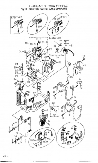 Electric Parts Ecu & Diagram <br />   Ecu & Diagram