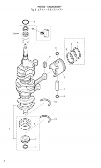 Piston, Crankshaft <br /> , 