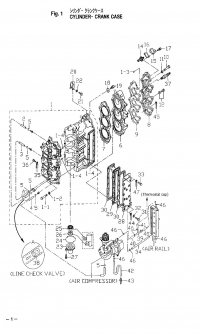 ,   .  <br /> Cylinder, Crank Case Assy