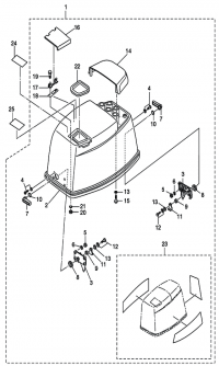 Motor Cover <br /> Motor 