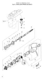 Gear Case (Propeller Shaft) <br />    (  )