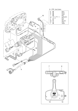 Fig.19    ( ) <br /> Fig.19 Component Parts Of Remote Control (electric Parts)