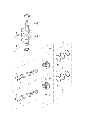 Fig.02  /  <br /> Fig.02 Piston / Crank Shaft