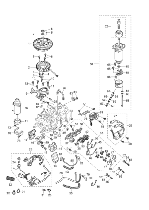 Fig.07 Magneto / Electric Parts <br /> Fig.07  /  