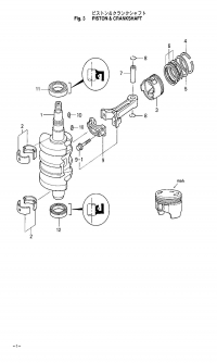 Piston, Crankshaft <br /> , 
