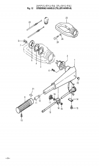    <br /> Tiller Handle