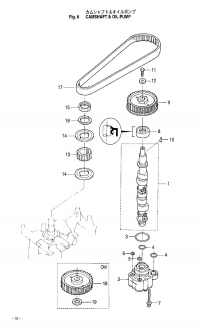      <br /> Camshaft, Oil Pump