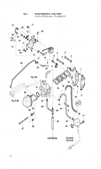 Inlet Manifold, Fuel Pump <br />  ,  