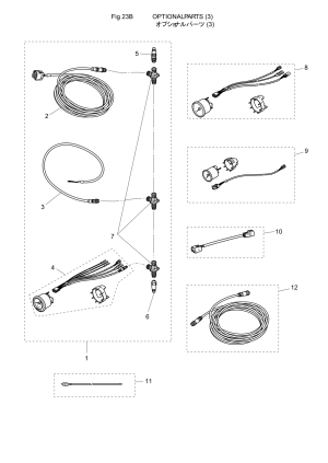 Fig.23b OPTIONAL PARTS (3) <br /> Fig.23b Optional Parts (3)