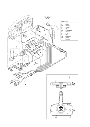 Fig.22    ( ) <br /> Fig.22 Component Parts Of Remote Control (electric Parts)