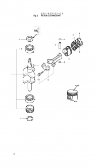 ,  .  <br /> Piston, Crankshaft