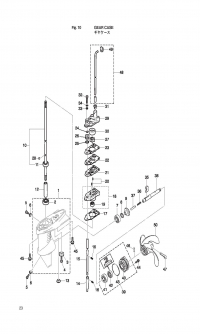    <br /> Gear Case, Drive Shaft & Propeller Shaft