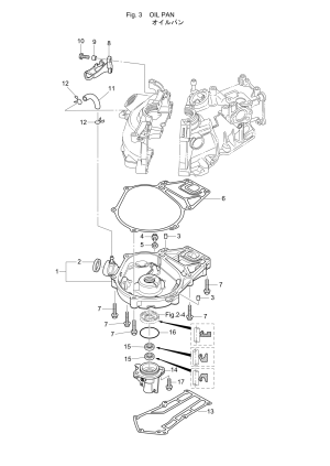 Fig.03 OIL PAN <br /> Fig.03 Oil Pan