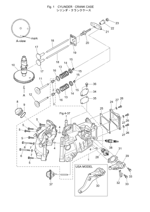 Fig.01   /   <br /> Fig.01 Cylinder / Crank Case