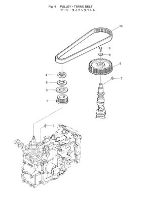 Fig.04  /   <br /> Fig.04 Pulley / Timing Belt