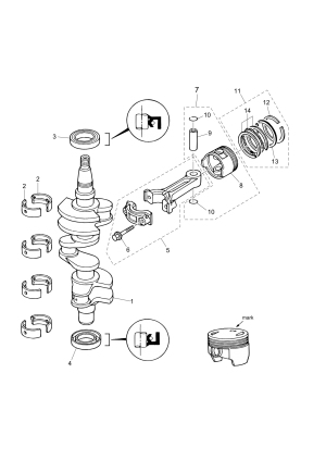 Fig.02  /  <br /> Fig.02 Piston / Crank Shaft