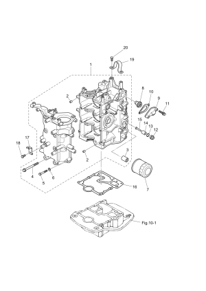 Fig.01   /   <br /> Fig.01 Cylinder / Crank Case