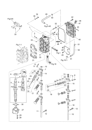 Fig.03   /   <br /> Fig.03 Cylinder Head / Oil Pump