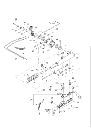 Fig.16 Tiller Handle <br /> Fig.16 
