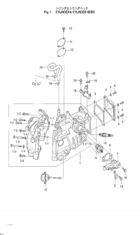 ,    <br /> Cylinder, Cylinder Head