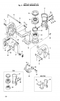  /    <br /> Bracket / Reverse Lock