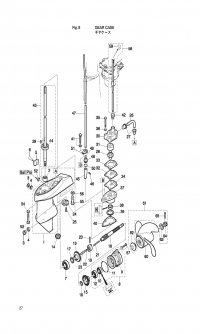 Gear Case, Drive Shaft & Propeller Shaft <br />   ,    &   
