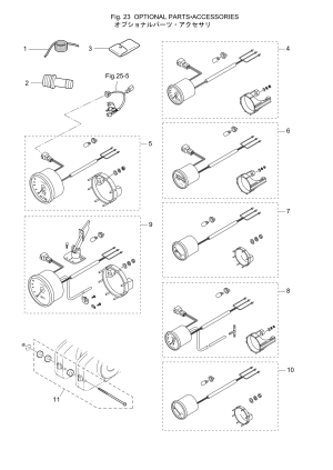 Fig.23     <br /> Fig.23 Optional Parts / Accessories