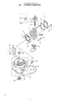 ,    <br /> Cylinder, Cylinder Head