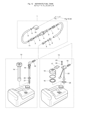 Fig.12    <br /> Fig.12 Separate Fuel Tank