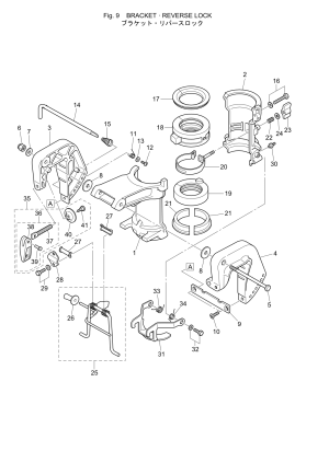 Fig.09  /   <br /> Fig.09 Bracket / Reverse Lock