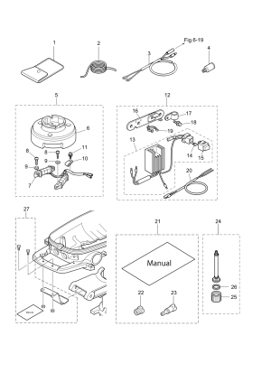 Fig.16   (2)  <br /> Fig.16 Optional Parts (2) Accessories
