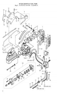 Inlet Manifold, Fuel Pump <br />  ,  