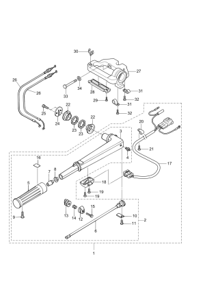 Fig.15   <br /> Fig.15 Tiller Handle