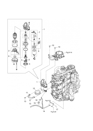 Fig.07   ( ) <br /> Fig.07 Electric Parts (starter Motor)