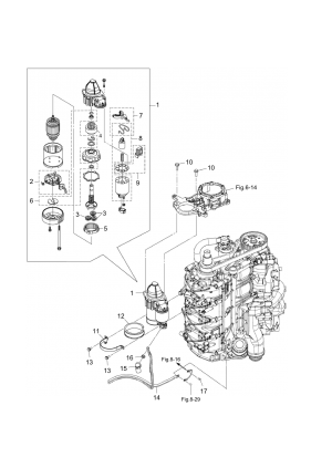 Fig.07 Electric Parts (starter Motor) <br /> Fig.07   ( )