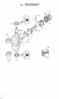 ,  .  <br /> Piston, Crankshaft