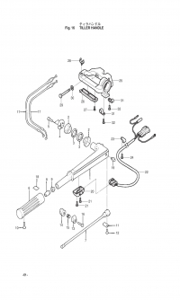    <br /> Tiller Handle