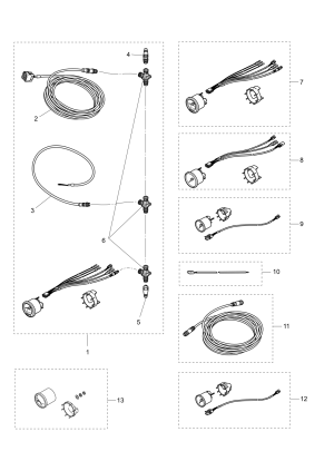 Fig.21   (1) <br /> Fig.21 Optional Parts (1)