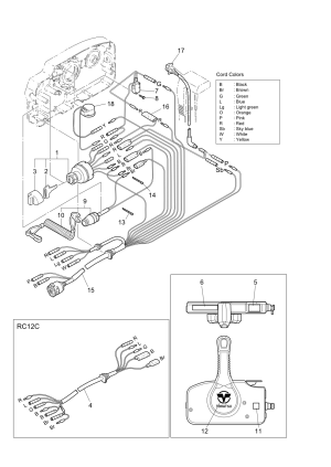 Fig.22    ( ) <br /> Fig.22 Component Parts Of Remote Control (electric Parts)