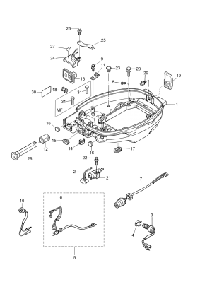 Fig.16   <br /> Fig.16 Bottom Cowl