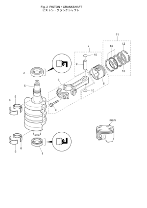 Fig.02  /  <br /> Fig.02 Piston / Crank Shaft