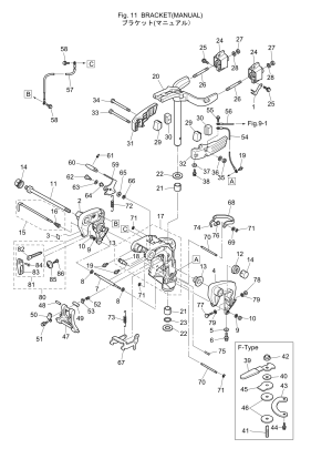 Fig.11  (  ) <br /> Fig.11 Bracket (manual)