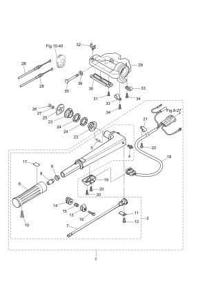 Fig.14   <br /> Fig.14 Tiller Handle