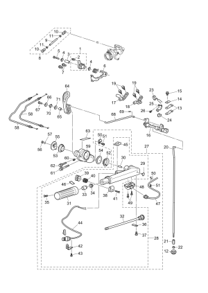 Fig.12 Tiller Handle / Shift <br /> Fig.12  / 