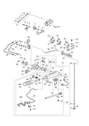 Fig.12   /  <br /> Fig.12 Tiller Handle / Shift